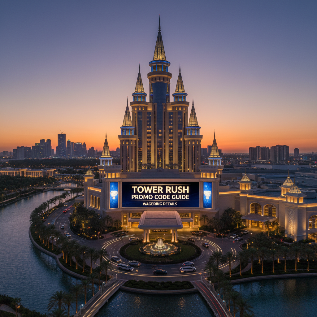 Tower rush promo code guide and wagering details